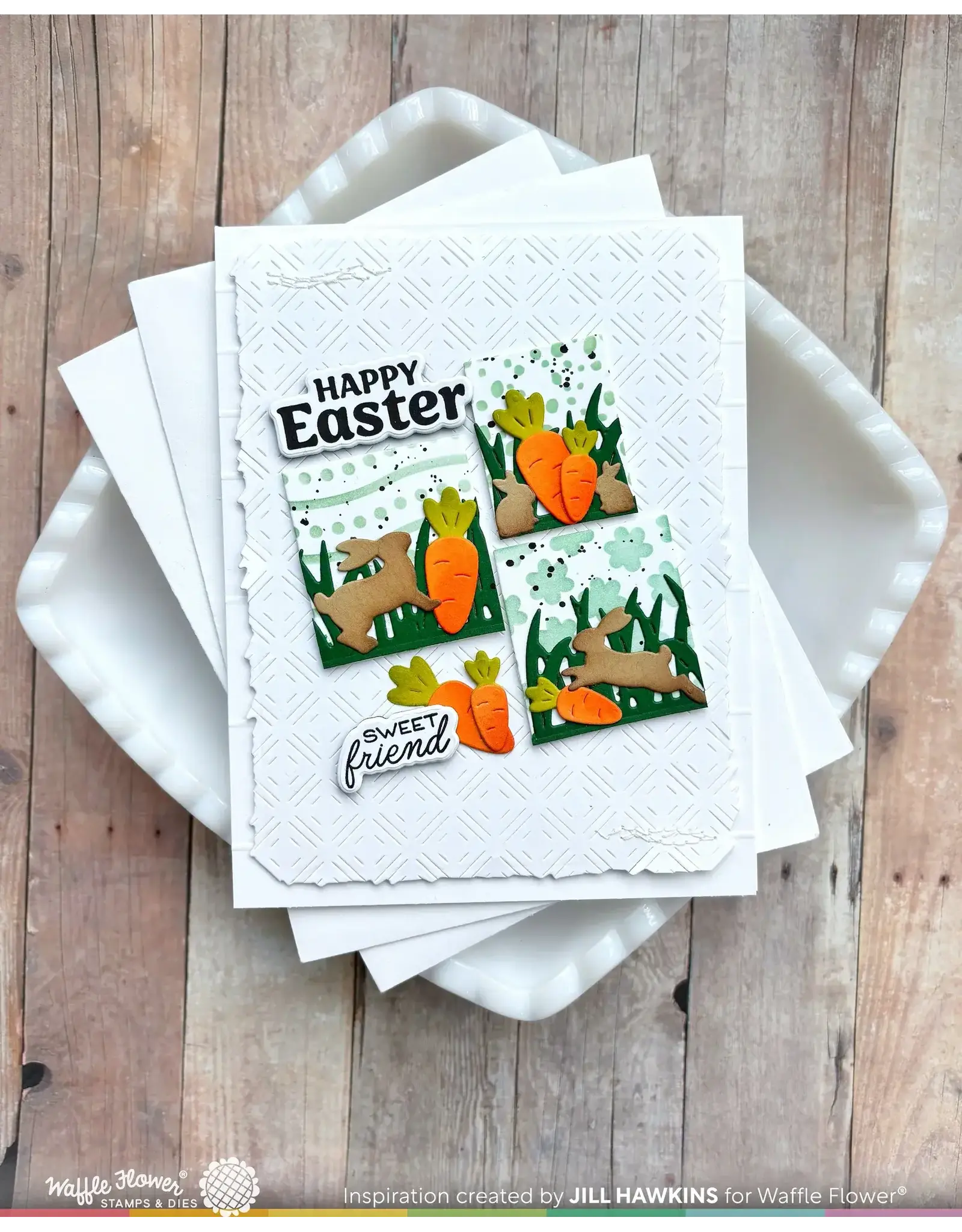 WAFFLE FLOWER WAFFLE FLOWER SMALL PATTERNS STENCIL