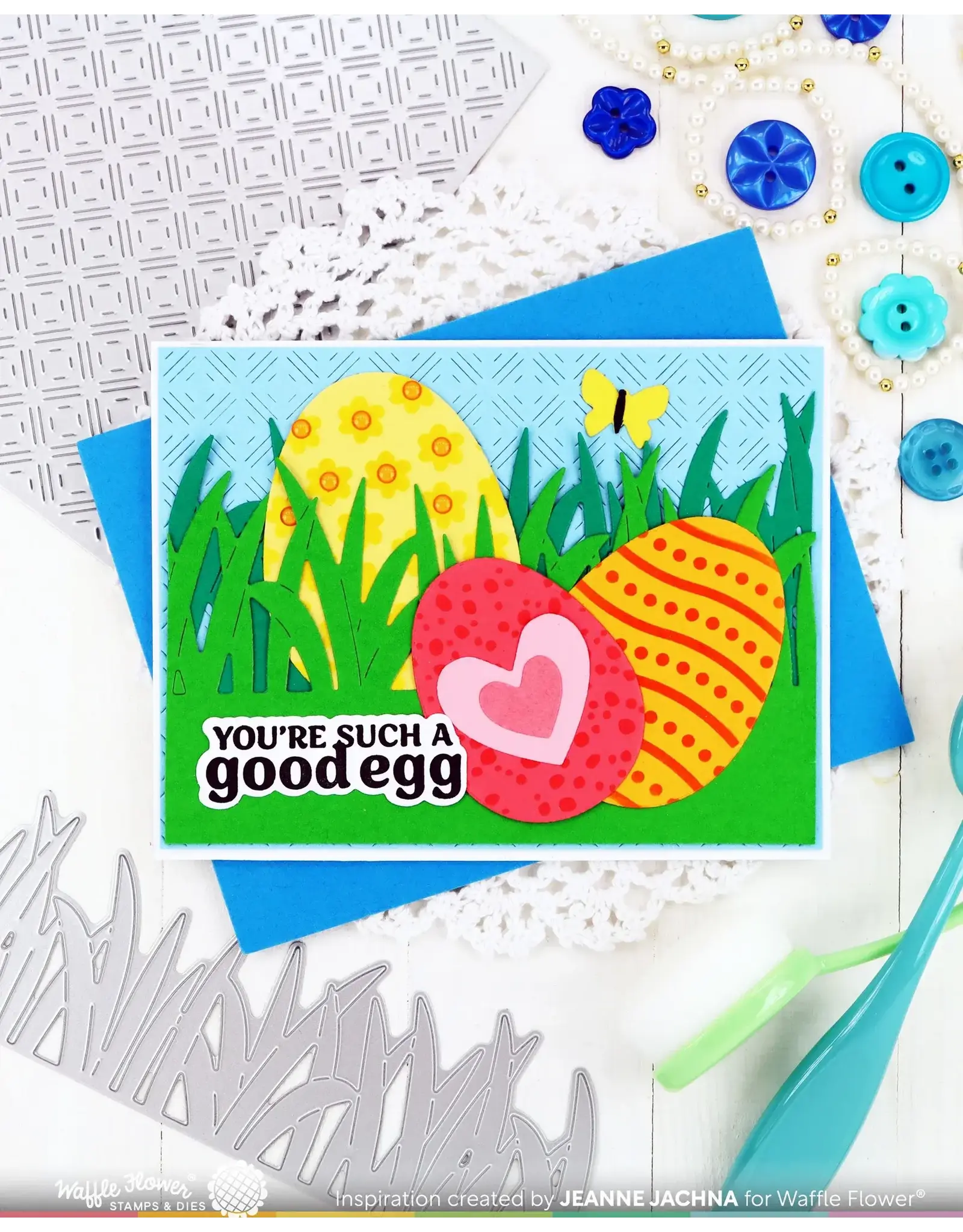 WAFFLE FLOWER WAFFLE FLOWER SMALL PATTERNS STENCIL