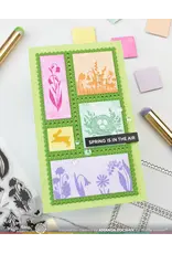 WAFFLE FLOWER WAFFLE FLOWER POSTAGE COLLAGE SPRING SILHOUETTES CLEAR STAMP SET