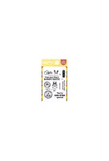 WAFFLE FLOWER WAFFLE FLOWER POSTAGE COLLAGE EGG HUNT CLEAR STAMP SET