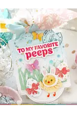 WAFFLE FLOWER WAFFLE FLOWER POSTAGE COLLAGE EGG HUNT ICONS DIE SET