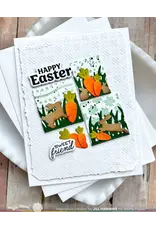 WAFFLE FLOWER WAFFLE FLOWER POSTAGE COLLAGE BUNNY SILHOUETTES DIE SET