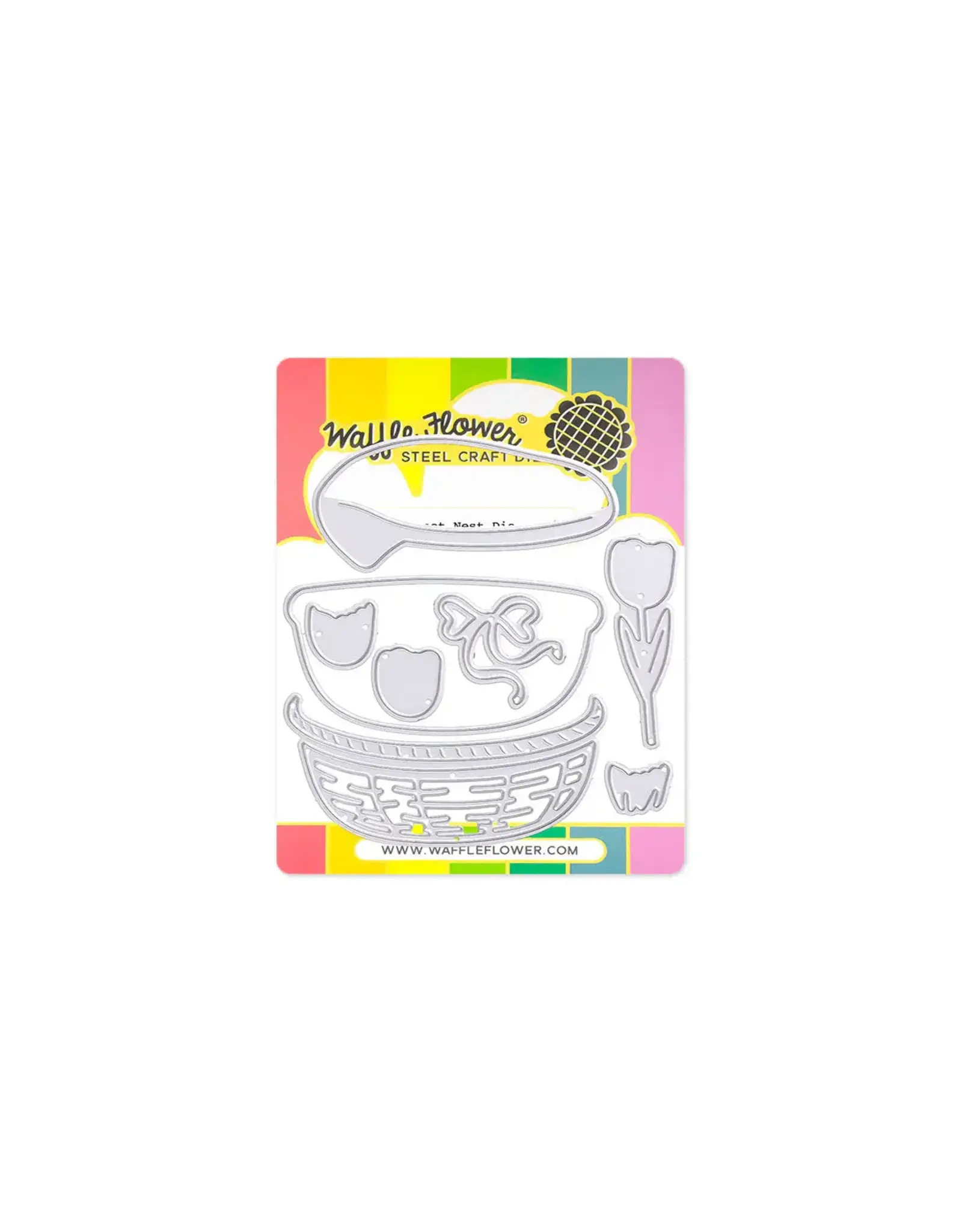 WAFFLE FLOWER WAFFLE FLOWER BASKETFUL BASE DIE SET