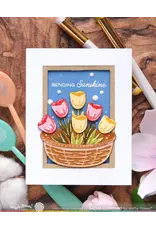 WAFFLE FLOWER WAFFLE FLOWER BASKETFUL BASE DIE SET