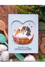 WAFFLE FLOWER WAFFLE FLOWER BASKETFUL OF PUPPIES DIE-N-STENCIL