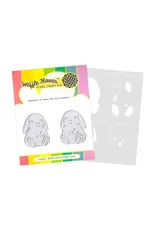 WAFFLE FLOWER WAFFLE FLOWER BASKETFUL OF BUNNY DIE-N-STENCIL