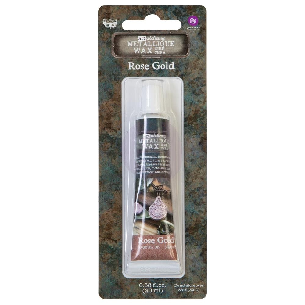 PRIMA PRIMA FINNABAIR ART ALCHEMY ROSE GOLD METALLIC WAX
