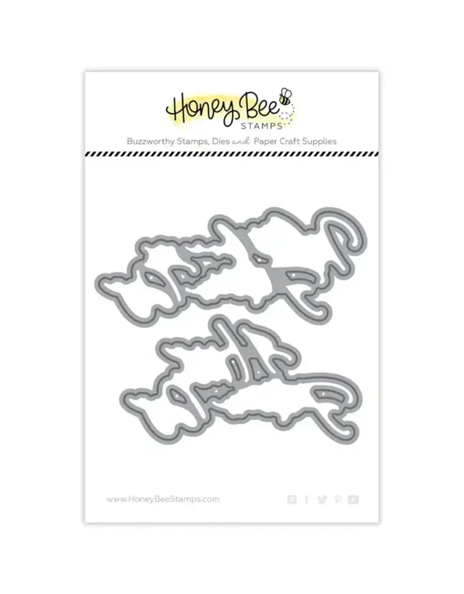 HONEY BEE HONEY BEE STAMPS ONE OF THE GUYS CLEAR STAMP & DIE SET