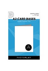 PHOTOPLAY PAPER COLORPLAY BLANK CARD BASES A2 20PK