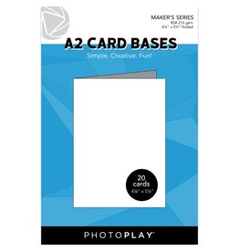 PHOTOPLAY PAPER PHOTOPLAY MAKER'S SERIES A2 CARD BASES 20/PK