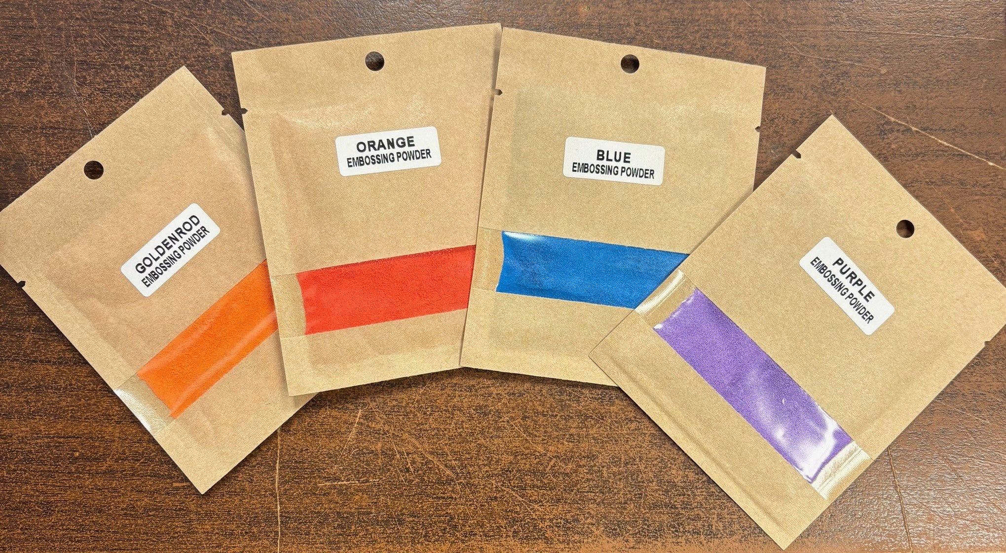 HERO ARTS HERO ARTS FOUR BRIGHT EMBOSSING POWDERS