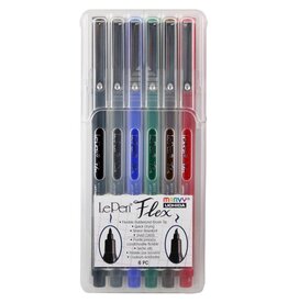 MARVY UCHIDA MARVY UCHIDA LE PEN FLEX SET 6/PK