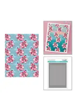 SPELLBINDERS SPELLBINDERS BETTERPRESS SOCIETY FEBRUARY 2026 ADD-ON LAYERED RADIANT BLOOMS STENCIL