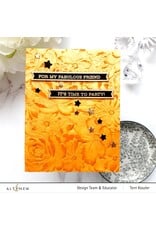 ALTENEW ALTENEW FLOWER BED BOTANICAL 3D EMBOSSING FOLDER