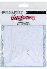 49 AND MARKET 49 AND MARKET VICKI BOUTIN IRRESISTIBLE FRAMES DIE-CUTS 72/PK