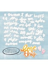 49 AND MARKET 49 AND MARKET VICKI BOUTIN IRRESISTIBLE CHIPBOARD SET 36 PIECES