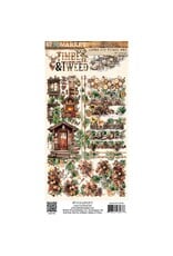 49 AND MARKET 49 AND MARKET TIMBER AND TWEED 6x12 LASER CUT FLORAL 97/PK