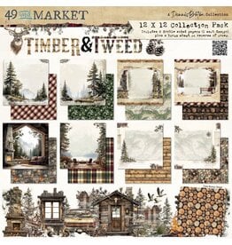 49 AND MARKET 49 AND MARKET TIMBER AND TWEED 12x12 COLLECTION PACK