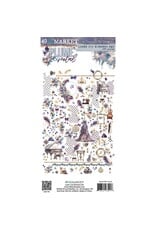 49 AND MARKET 49 AND MARKET PLUME & PETAL 6x12 LASER CUT OUTS 198/PK