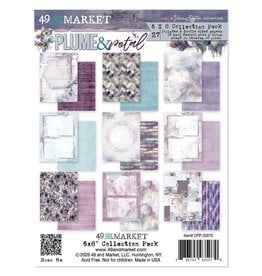 49 AND MARKET 49 AND MARKET PLUME & PETAL 6x8 COLLECTION PACK 24 SHEETS