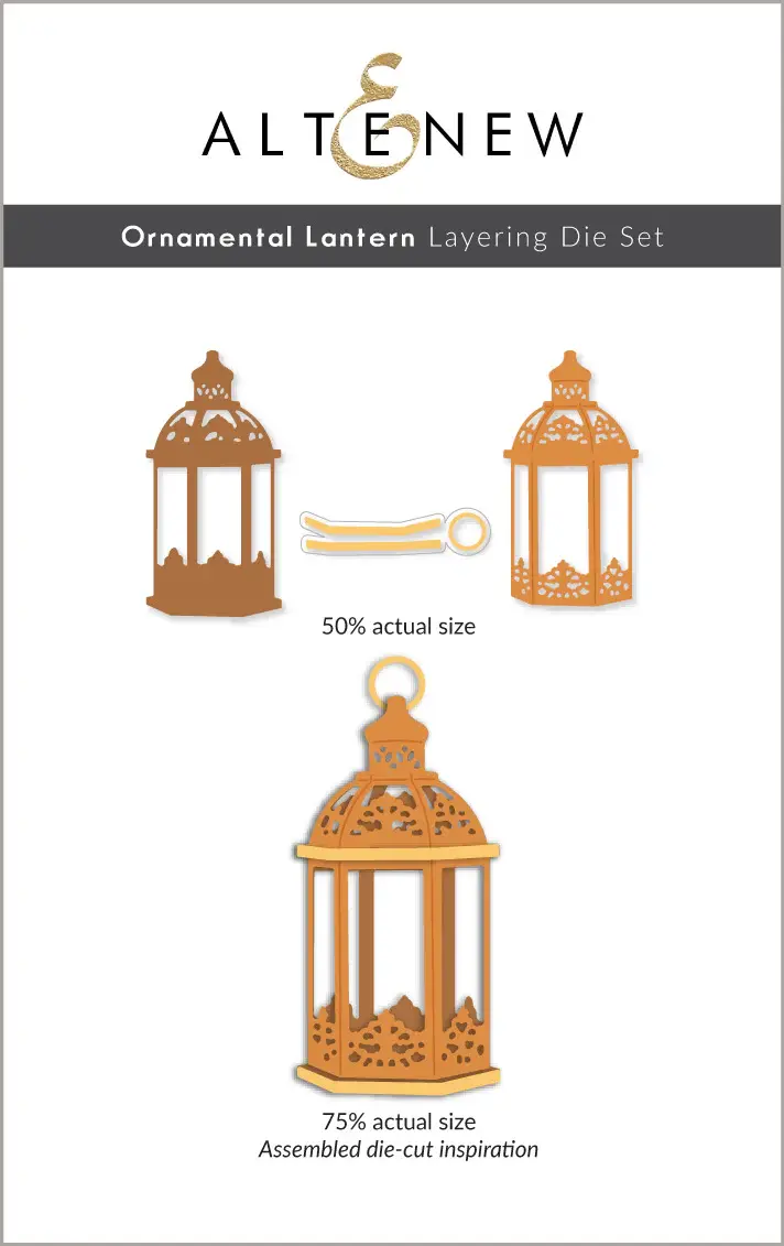 ALTENEW ALTENEW ORNAMENTAL LANTERN LAYERING DIE SET