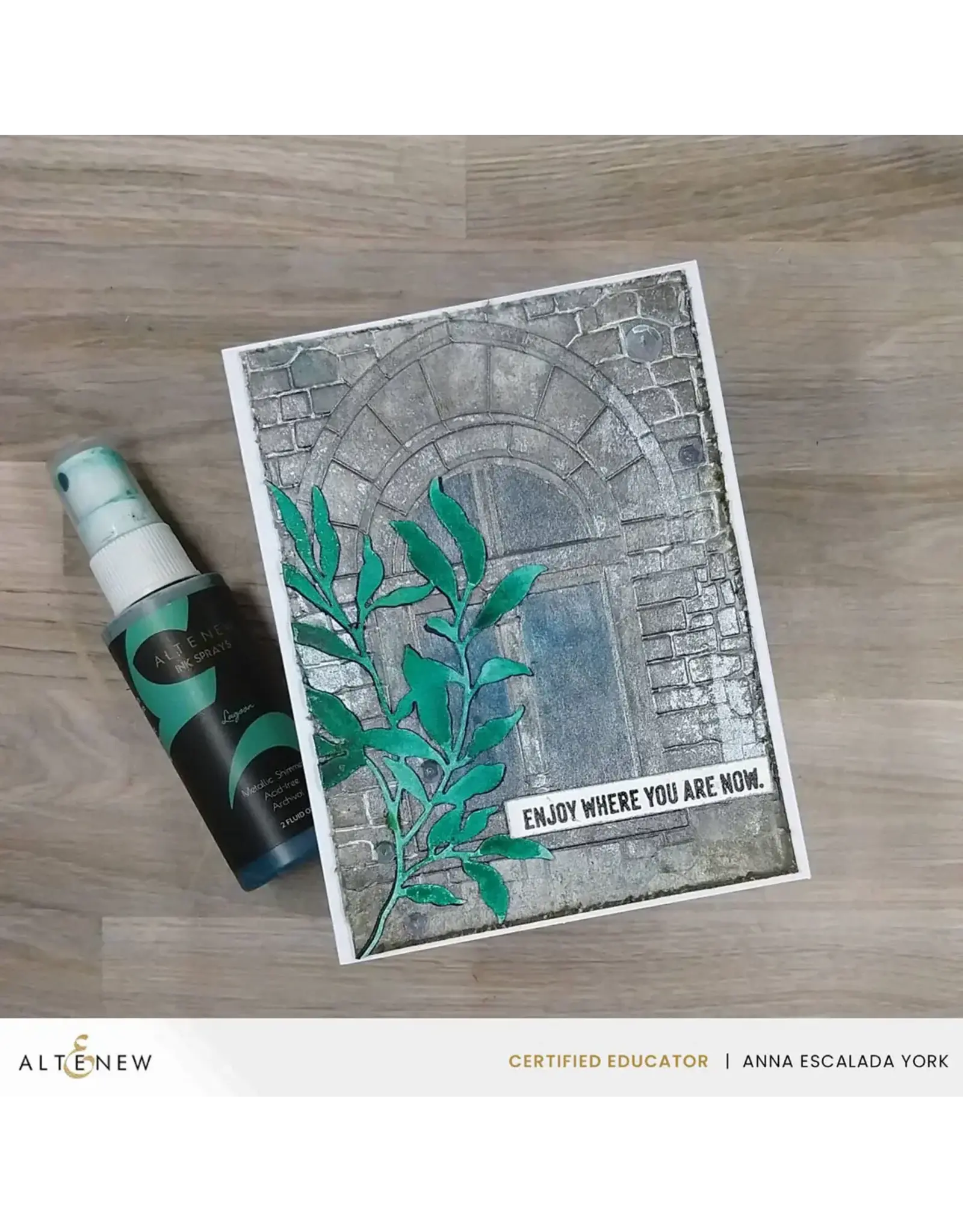 ALTENEW ALTENEW ENCHANTED CASTLE 6x6  STENCIL SET