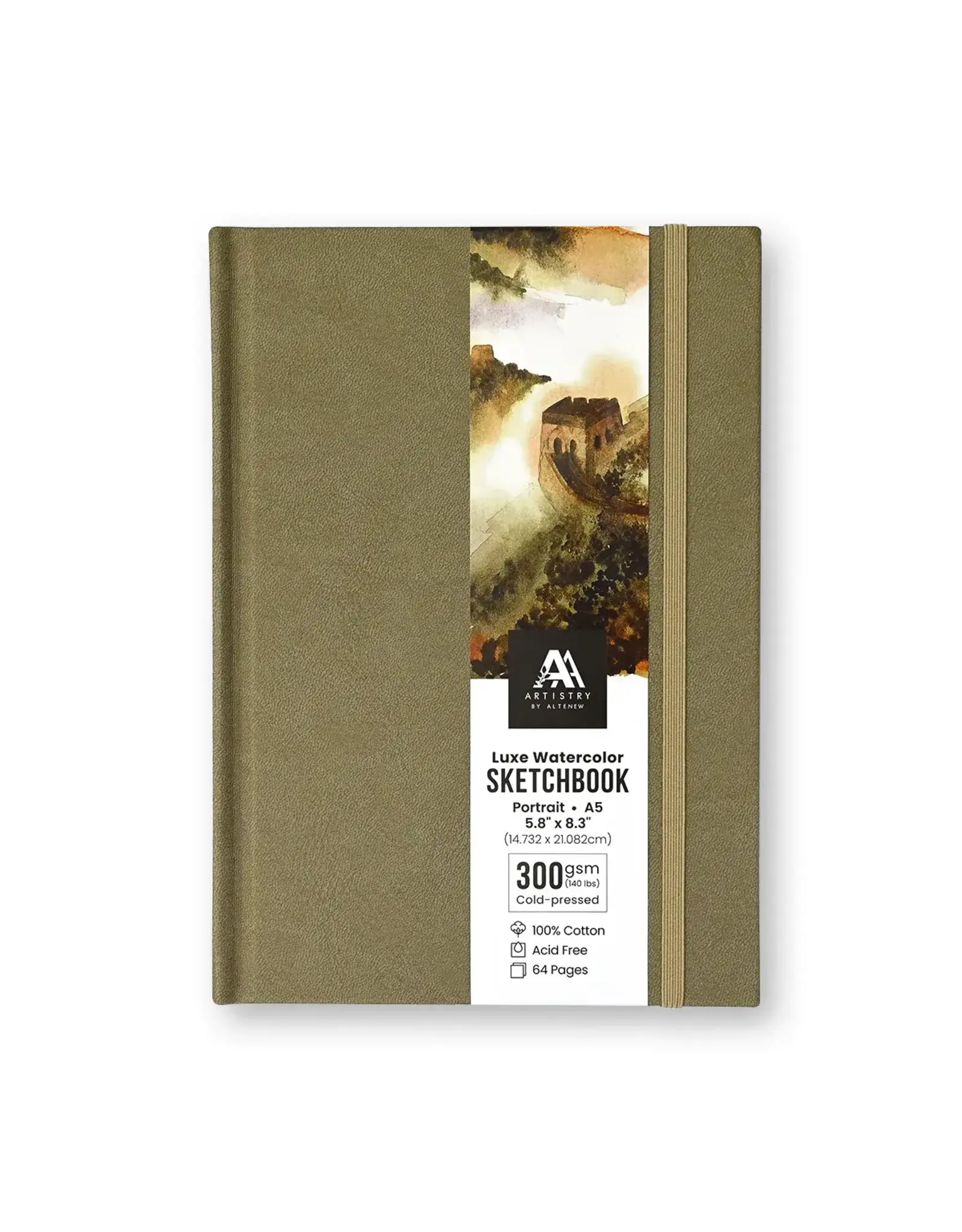 ALTENEW ALTENEW LUXE WATERCOLOR SKETCHBOOK A5