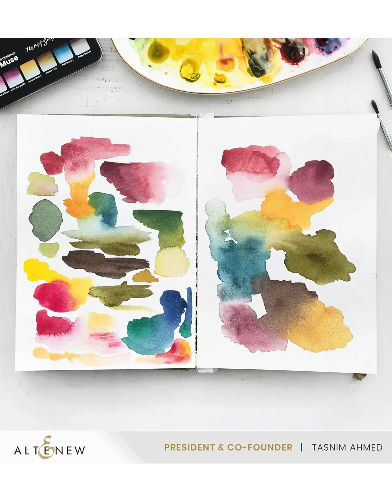 ALTENEW ALTENEW LUXE WATERCOLOR SKETCHBOOK A5