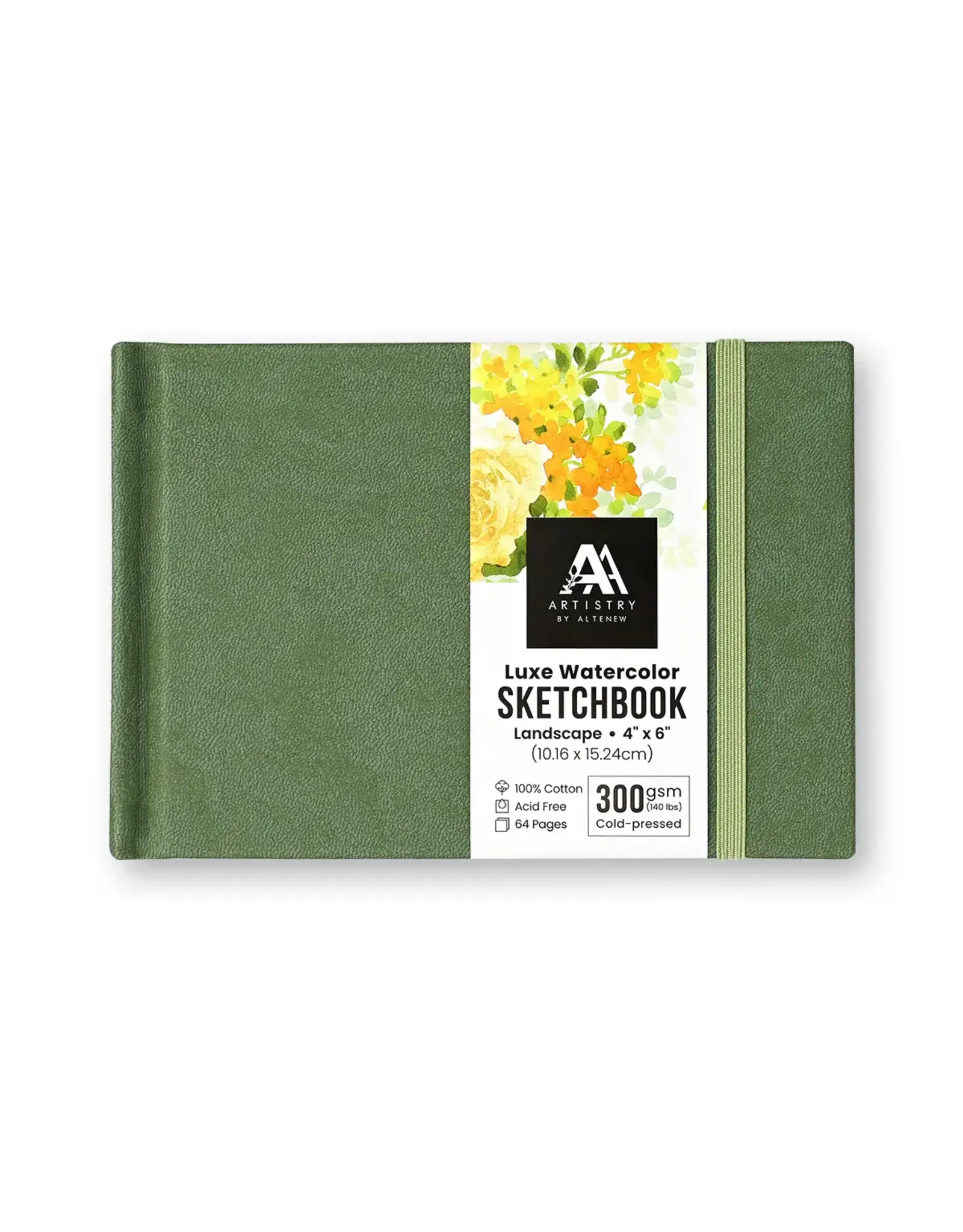 ALTENEW ALTENEW LUXE WATERCOLOR SKETCHBOOK 4x6