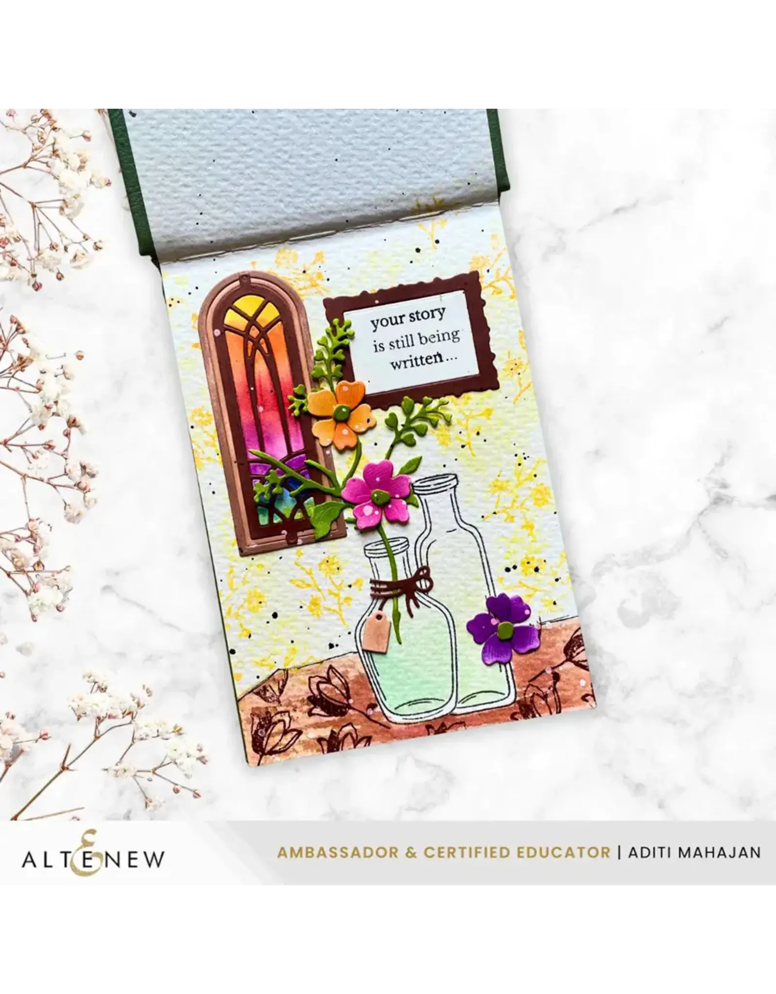 ALTENEW ALTENEW LUXE WATERCOLOR SKETCHBOOK 4x6