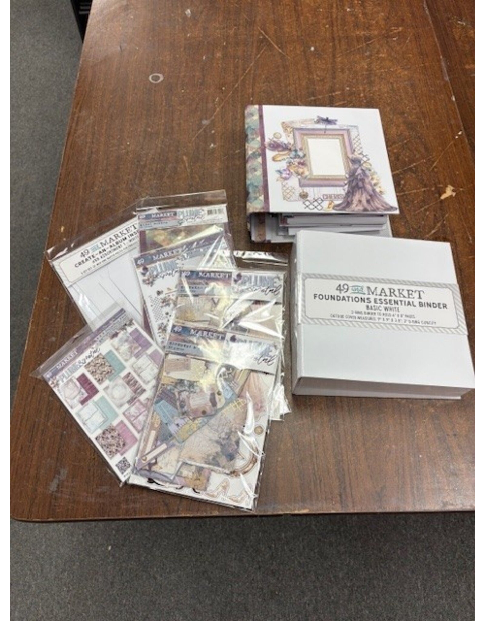 49 AND MARKET 49 AND MARKET PLUME & PETAL ALBUM KIT