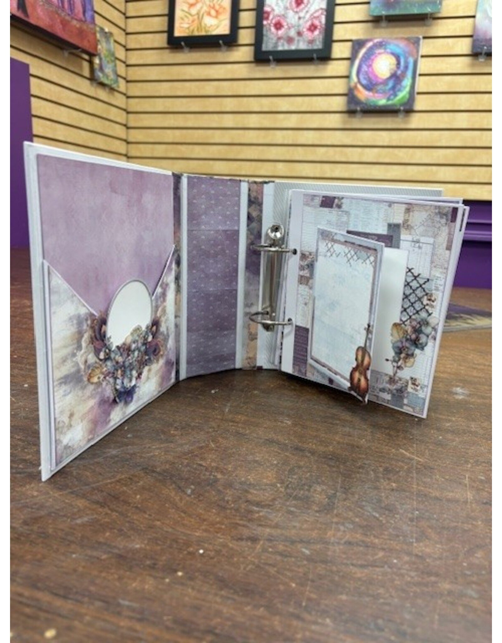 49 AND MARKET 49 AND MARKET PLUM & PETAL ALBUM KIT