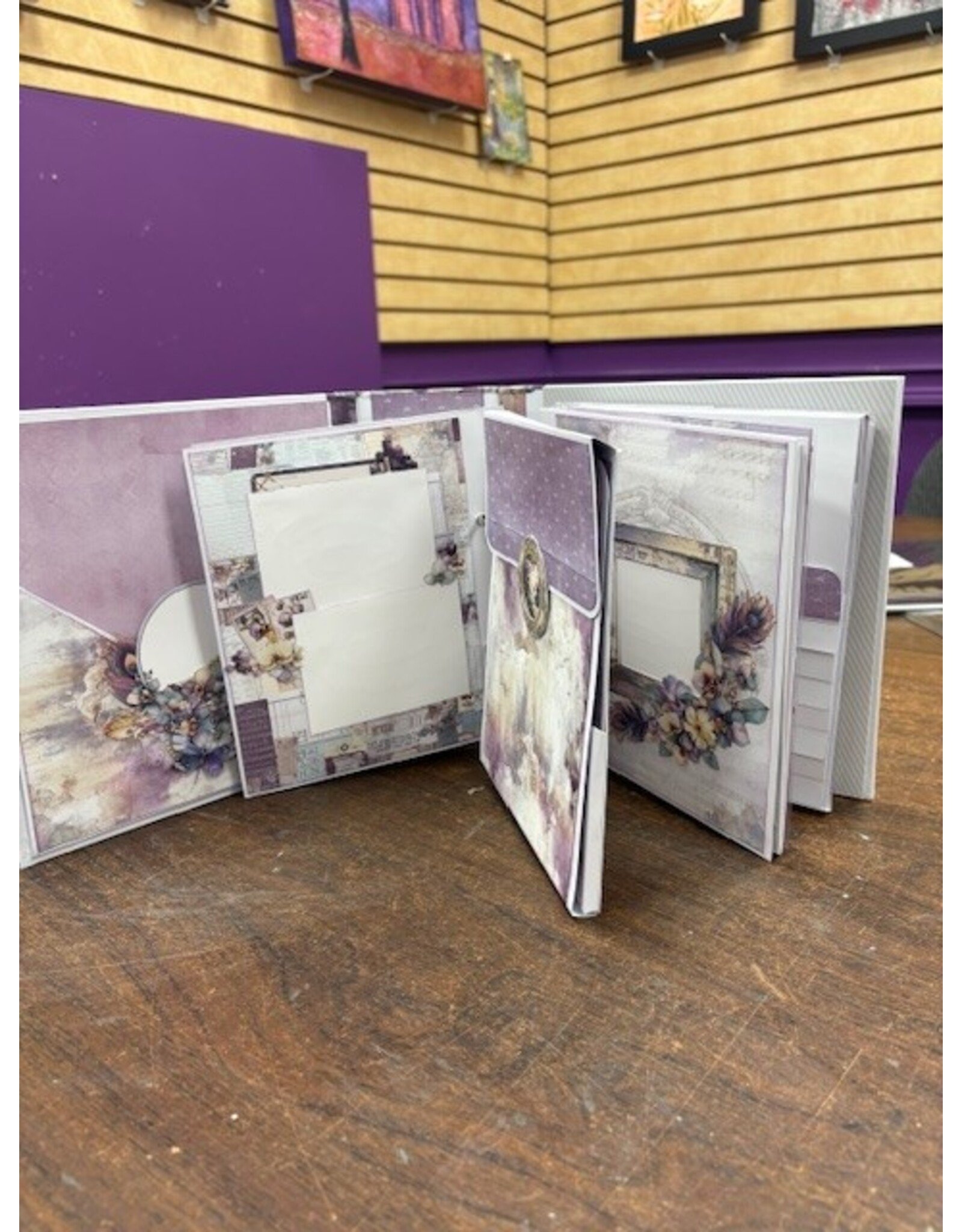 49 AND MARKET 49 AND MARKET PLUM & PETAL ALBUM KIT