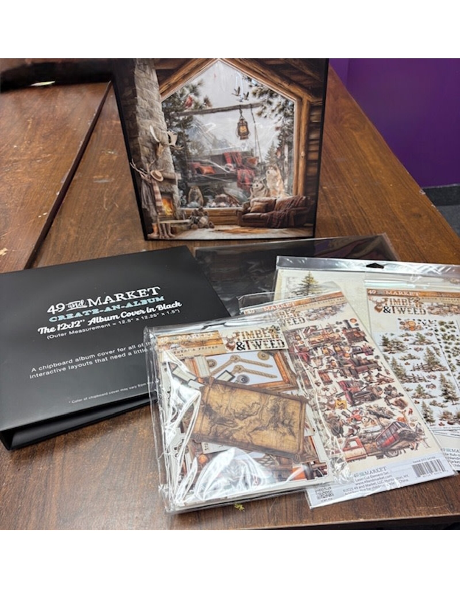 49 AND MARKET 49 AND MARKET TIMBER & TWEED ALBUM KIT