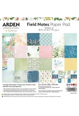 ARDEN CREATIVE STUDIO ARDEN CREATIVE STUDIO FIELD NOTES 12x12 PAPER PAD 24 SHEETS