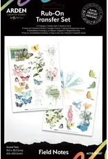 ARDEN CREATIVE STUDIO ARDEN CREATIVE STUDIO FIELD NOTES 6x8 RUB-ONS 2/PK
