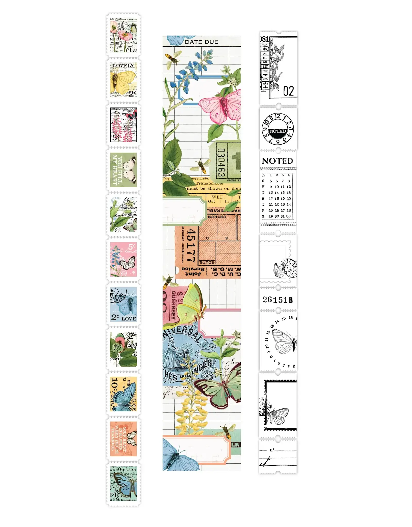ARDEN CREATIVE STUDIO ARDEN CREATIVE STUDIO FIELD NOTES EPHEMERA ROLLS