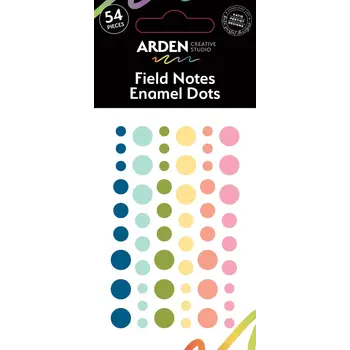ARDEN CREATIVE STUDIO ARDEN CREATIVE STUDIO FIELD NOTES ENAMEL DOTS