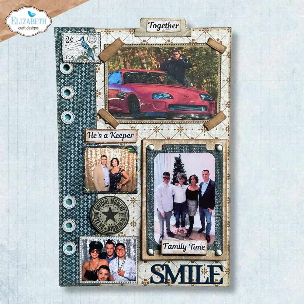 ELIZABETH CRAFT DESIGNS ELIZABETH CRAFT DESIGNS EVERYDAY MEMORIES DELIGHTFUL DISCOVERY POCKET PAGE INSERTS 2 DIE SET
