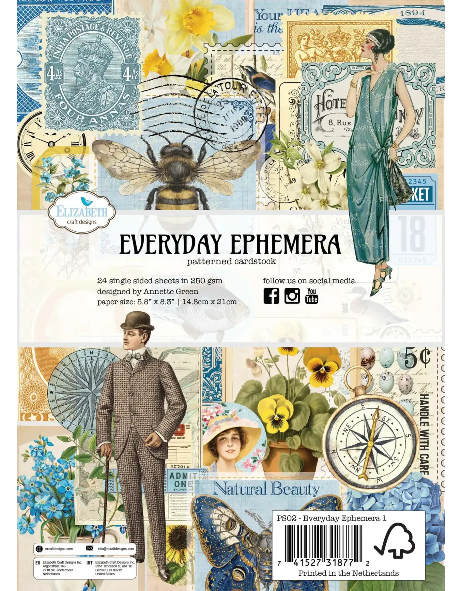 ELIZABETH CRAFT DESIGNS ELIZABETH CRAFT DESIGNS EVERYDAY MEMORIES DELIGHTFUL DISCOVERY EVERYDAY EPHEMERA
