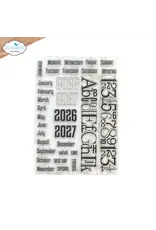 ELIZABETH CRAFT DESIGNS ELIZABETH CRAFT DESIGNS EVERYDAY MEMORIES DELIGHTFUL DISCOVERY CALENDAR ELEMENTS CLEAR STAMP SET