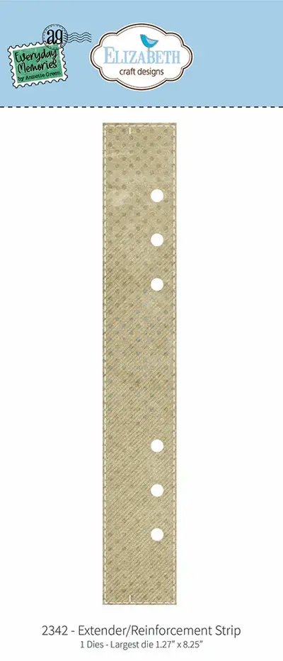 ELIZABETH CRAFT DESIGNS ELIZABETH CRAFT DESIGNS EVERYDAY MEMORIES DELIGHTFUL DISCOVERY EXTENDER/REINFORCEMENT STRIP DIE