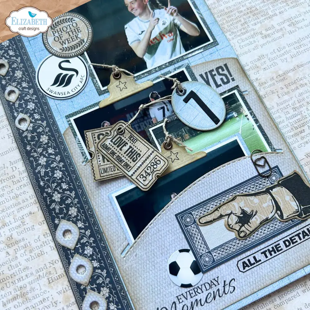 ELIZABETH CRAFT DESIGNS ELIZABETH CRAFT DESIGNS EVERYDAY MEMORIES DELIGHTFUL DISCOVERY EXTENDER/REINFORCEMENT STRIP DIE
