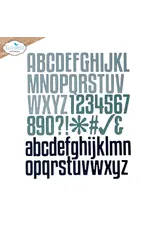 ELIZABETH CRAFT DESIGNS ELIZABETH CRAFT DESIGNS EVERYDAY MEMORIES DELIGHTFUL DISCOVERY TALL & BOLD ALPHABET DIE SET