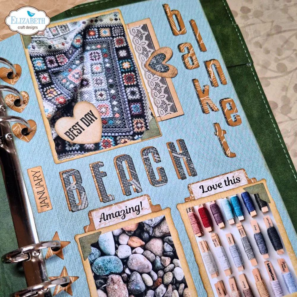 ELIZABETH CRAFT DESIGNS ELIZABETH CRAFT DESIGNS EVERYDAY MEMORIES DELIGHTFUL DISCOVERY TALL & BOLD ALPHABET DIE SET