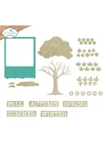 ELIZABETH CRAFT DESIGNS ELIZABETH CRAFT DESIGNS EVERYDAY MEMORIES DELIGHTFUL DISCOVERY SEASONAL TREES DIE SET