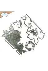 ELIZABETH CRAFT DESIGNS ELIZABETH CRAFT DESIGNS EVERYDAY MEMORIES DELIGHTFUL DISCOVERY BEE AND FLOWER ACCENTS DIE SET