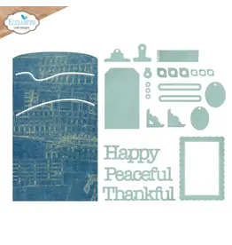 ELIZABETH CRAFT DESIGNS ELIZABETH CRAFT DESIGNS EVERYDAY MEMORIES DELIGHTFUL DISCOVERY SLOT POCKET DIE SET