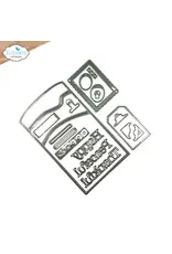 ELIZABETH CRAFT DESIGNS ELIZABETH CRAFT DESIGNS EVERYDAY MEMORIES DELIGHTFUL DISCOVERY SLOT POCKET DIE SET