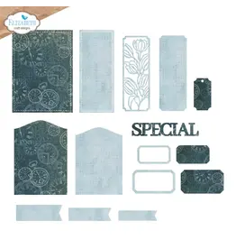 ELIZABETH CRAFT DESIGNS ELIZABETH CRAFT DESIGNS EVERYDAY MEMORIES DELIGHTFUL DISCOVERY POCKET PAGE INSERTS 1 DIE SET